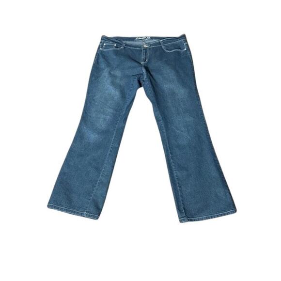 Studio 18 Wide Leg Blue Jeans Size 18 - Picture 1 of 5